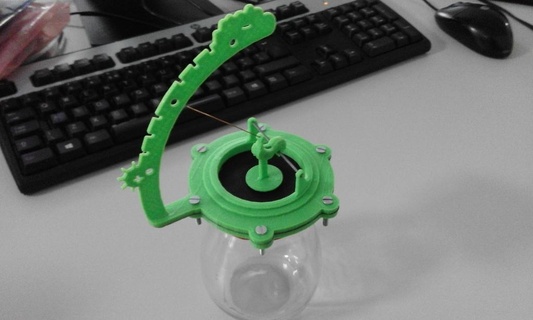 cute barometer Home Decor 3d print model - Mito3D