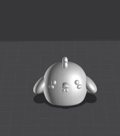 lindo pollo 3d modelos descargar crealidad nube 3d print model - Mito3D