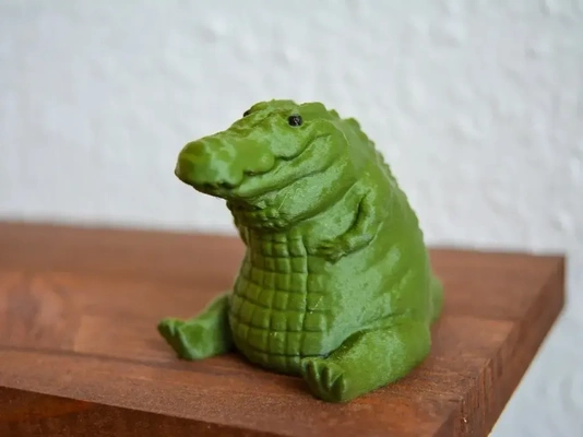 mignonne joufflu crocodile 3d modèles télécharger créalité nuage 3d print model - Mito3D