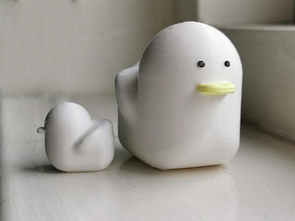 cute duck Animals 3d print model - Mito3D