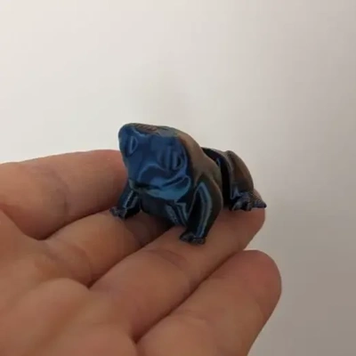 fofa flexi rã 3d modelos baixar crialidade nuvem 3d print model - Mito3D