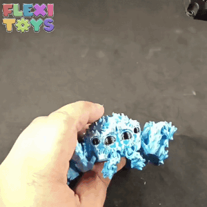 mignonne flexi print in place araignée 3D print model - Mito3D