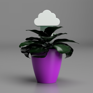 carina pioggia nube fioriera 3d Modelli Scarica creality 3d print model - Mito3D