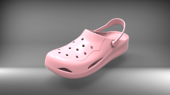 cute slipper shoe Shoes & Accessories 3d print model - Mito3D