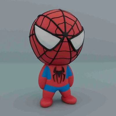 lindo hombre araña tobey maguire 3d modelos descargar crealidad nube 3d print model - Mito3D