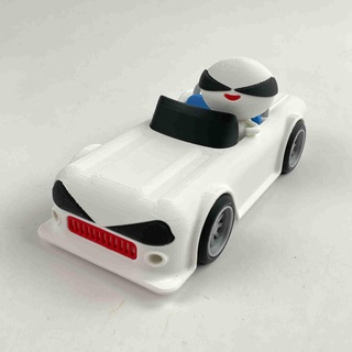 TVA voiture créalité mascotte jouet voitures 3d print model - Mito3D