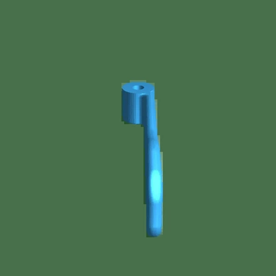 cw izquierda paleta 3d modelos descargar crealidad nube 3d print model - Mito3D