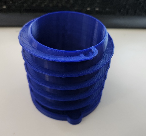 cyclone stylo titulaire soutien v2 Ménage 3D print model - Mito3D
