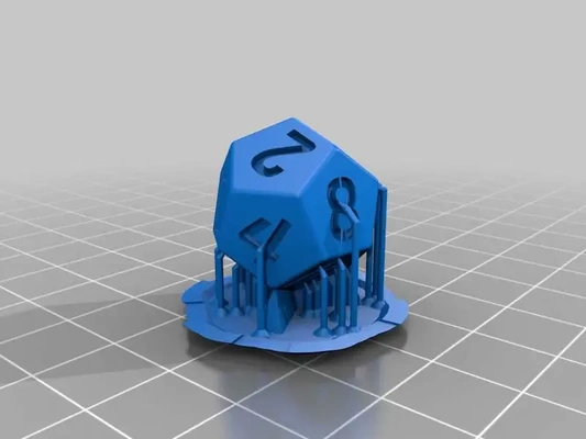 d12 3d modelos baixar crialidade nuvem 3d print model - Mito3D