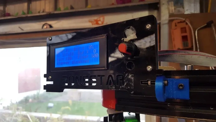 d810 lcd monta 3d modelli scarica creality nube 3d print model - Mito3D