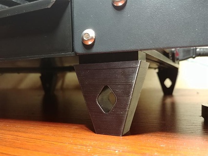 dampener riser feet cr-6 se ender 3 Printer Parts & Accessories 3d print model - Mito3D
