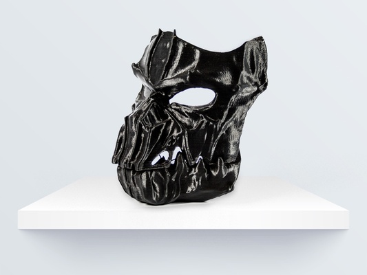 oscuro máscara articulado 3d modelos descargar crealidad nube 3d print model - Mito3D