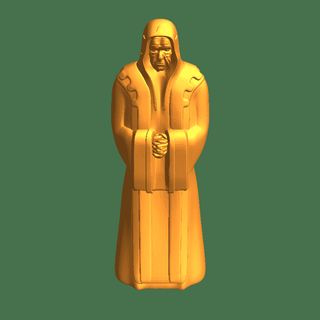 dark priest Fictional Characters 3d print model - Mito3D