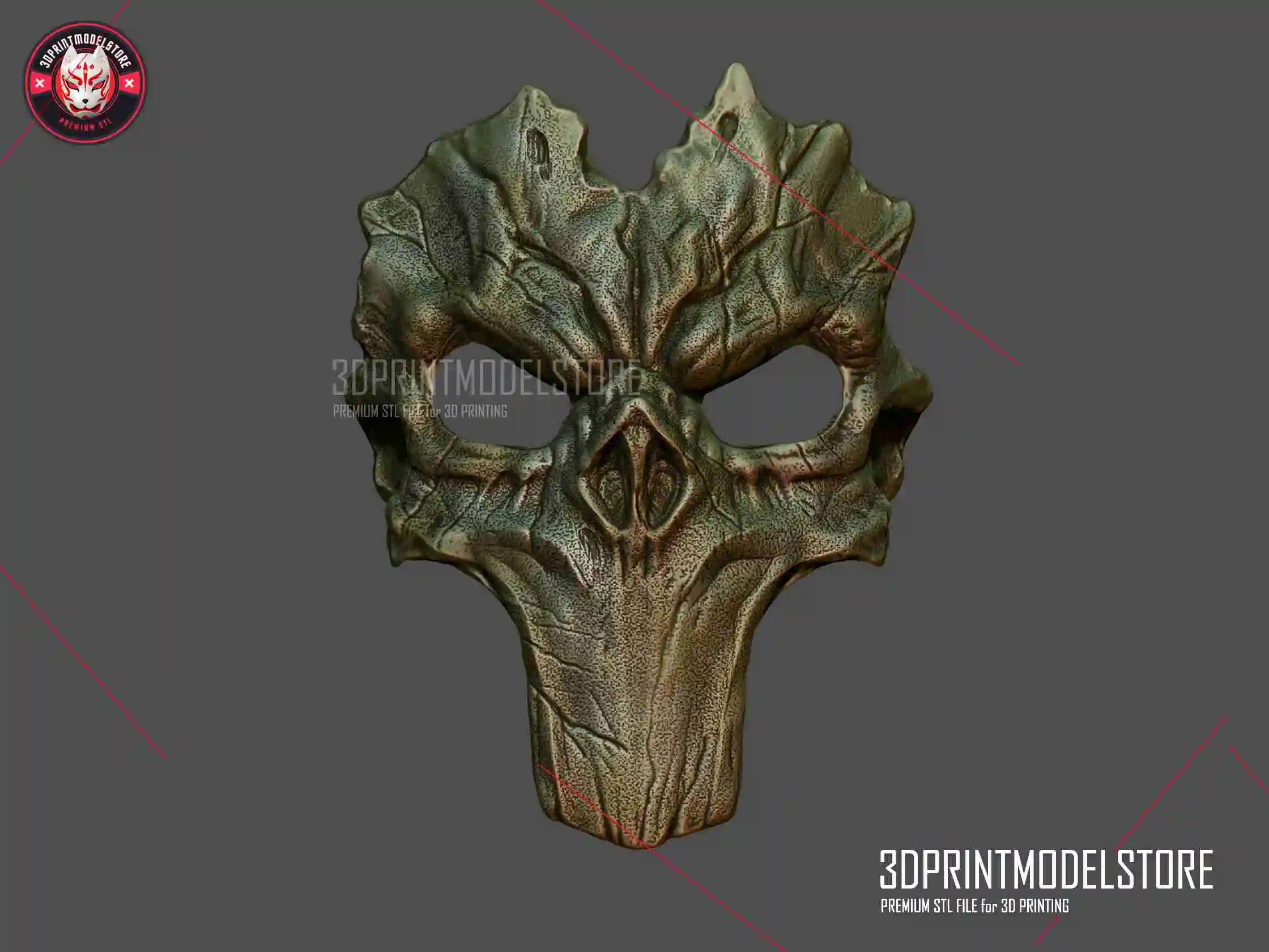 darksiders morte mascarar cosplay bruxas traje 3d modelos baixar crialidade nuvem máscaras capacetes 3D print model - Mito3D