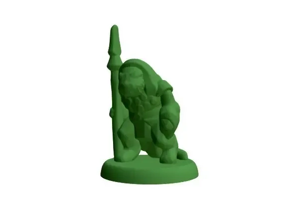 madeira escura perseguidor 18mm escala 3d modelos baixar crialidade nuvem 3d print model - Mito3D