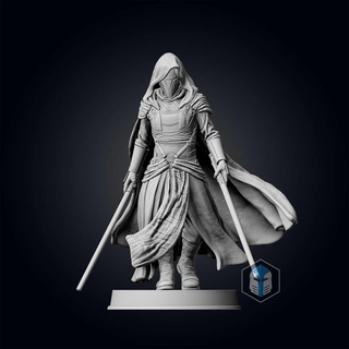 dark revan pose 2 fictif personnages 3d print model - Mito3D