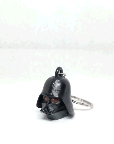 darth vader schlüsselbund 3d modelle download realität wolke 3d print model - Mito3D