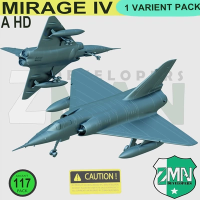 dassault miraggio iv style c 3d modelli scarica creality nube 3d print model - Mito3D