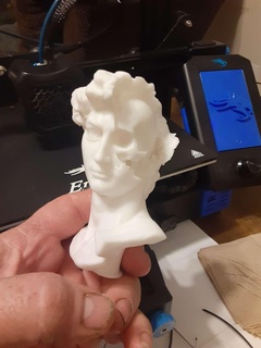 david's cranio personaggi 3d print model - Mito3D