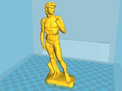 david estátua mitos 3d print model - Mito3D