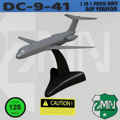 dc 9 41 style e 3d modeller indir creality bulut 3d print model - Mito3D