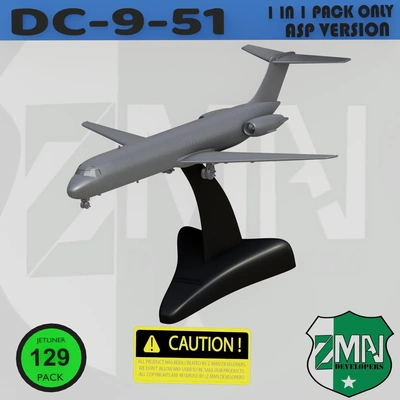 dc 9 51 style h 3d modeller indir creality bulut 3d print model - Mito3D