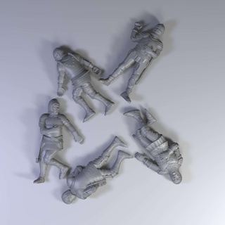 morto cavaleiros colheita guerra brinquedos jogos 3d print model - Mito3D