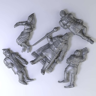 morte nobles récolte guerre jouets Jeux 3d print model - Mito3D