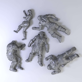 morte orcs récolte guerre jouets Jeux 3d print model - Mito3D