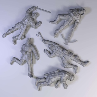 morte soldats v1 récolte guerre jouets Jeux 3d print model - Mito3D