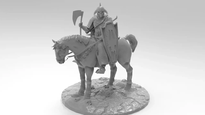 death dealer 3d models download creality cloud 3d print model - Mito3D