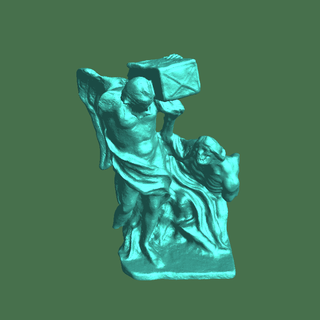 morte pai esculturas cultural relíquias 3d print model - Mito3D