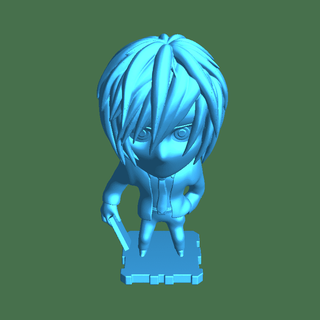 death note Fictional Characters 3d print model - Mito3D