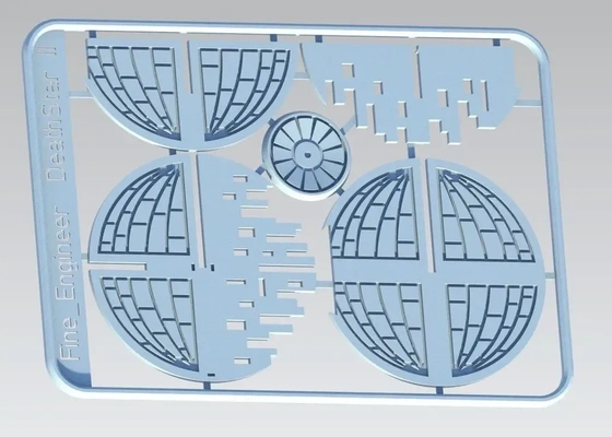 death star 2 kit card 3d models download creality cloud 3d print model - Mito3D