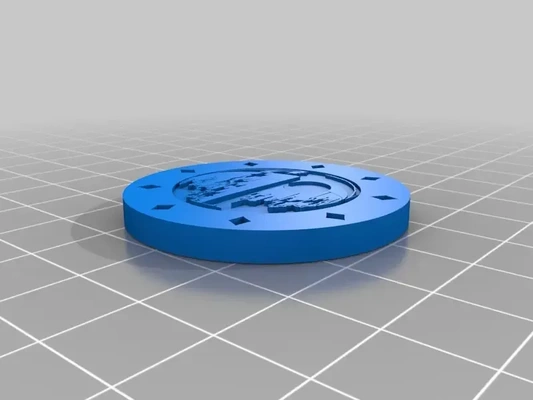 death star game token 3d models download creality cloud 3d print model - Mito3D