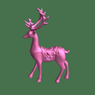ciervo mamífero 3d print model - Mito3D