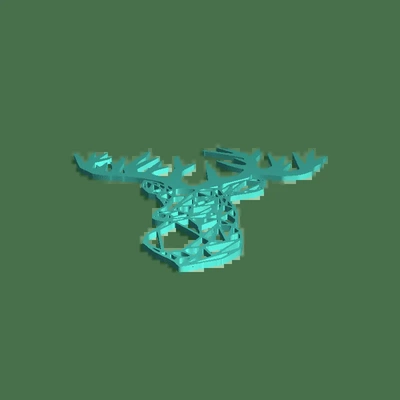 deer 3d models download creality cloud 3d print model - Mito3D