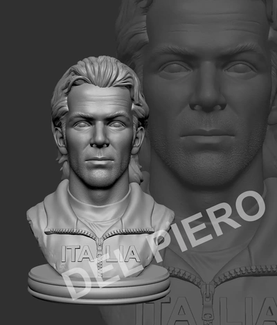 piero 3d modelos descargar crealidad nube 3d print model - Mito3D