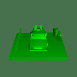 delorian Armored Cars & Tanks 3d print model - Mito3D