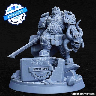 demon slayer dwarf - tablehammer x creality cloud exclusive 3d models download Board Game 3d print model - Mito3D