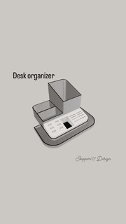 escritorio organizador 31 3d print model - Mito3D