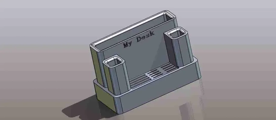 escritorio organizador sd micro 3d modelos descargar crealidad nube 3d print model - Mito3D