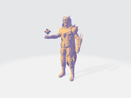 destino 2 personalizadas personagem personagens 3d print model - Mito3D