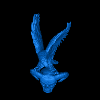 devil eagle Others 3d print model - Mito3D