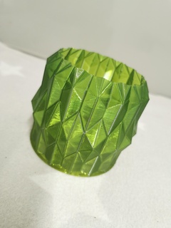 diamante maceta cubierta carcasa funda florero 3d print model - Mito3D