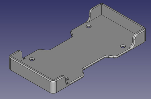 diatone taycan-369 battery holder 3d models download creality cloud Others 3d print model - Mito3D