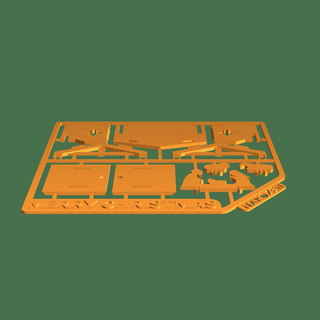 stirbt karte basteln krippe Spielzeug Ziegel 3d print model - Mito3D