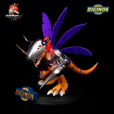 digimon - metalgreymon 3d printing models download creality cloud 3d print model - Mito3D