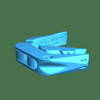 Dino Clip 3d print model - Mito3D