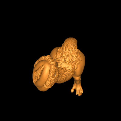 dinossauro vag 2 3d modelos baixar crialidade nuvem personagens 3d print model - Mito3D